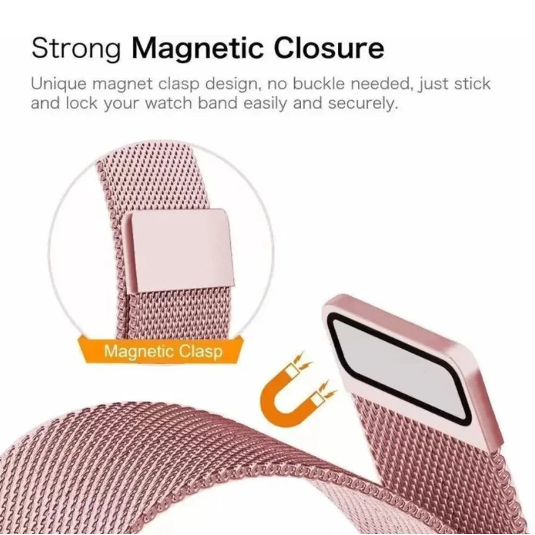 Stylish Stainless Steel Strap