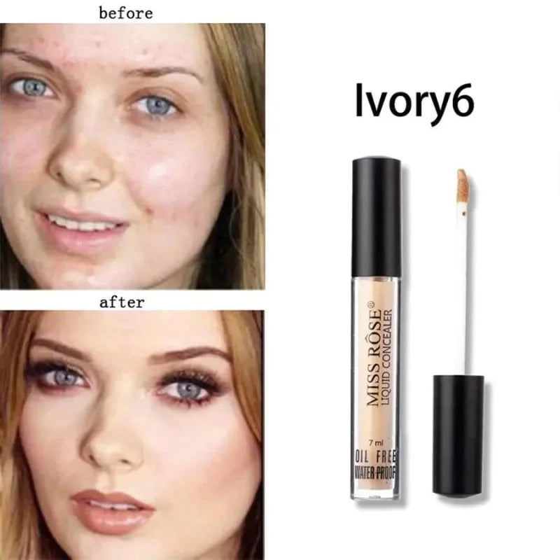 High-coverage liquid concealer