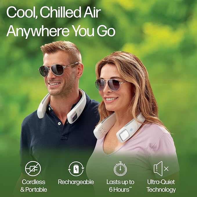 Hands-free cooling and purifying