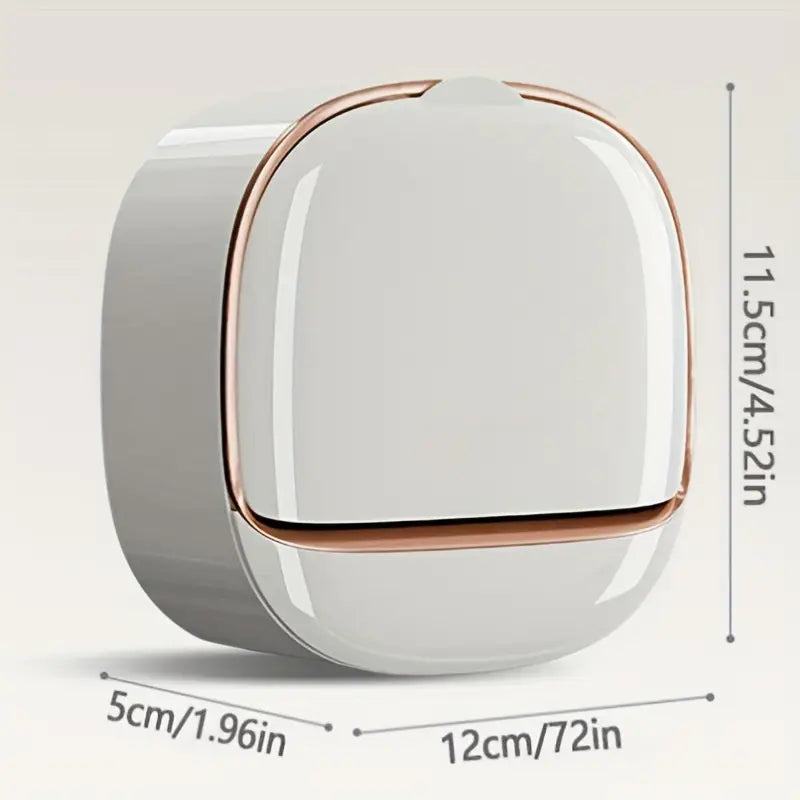 Wall-mounted soap holder