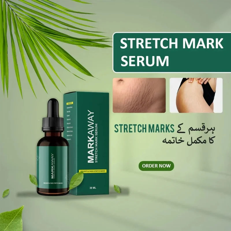 Herbal stretch mark serum