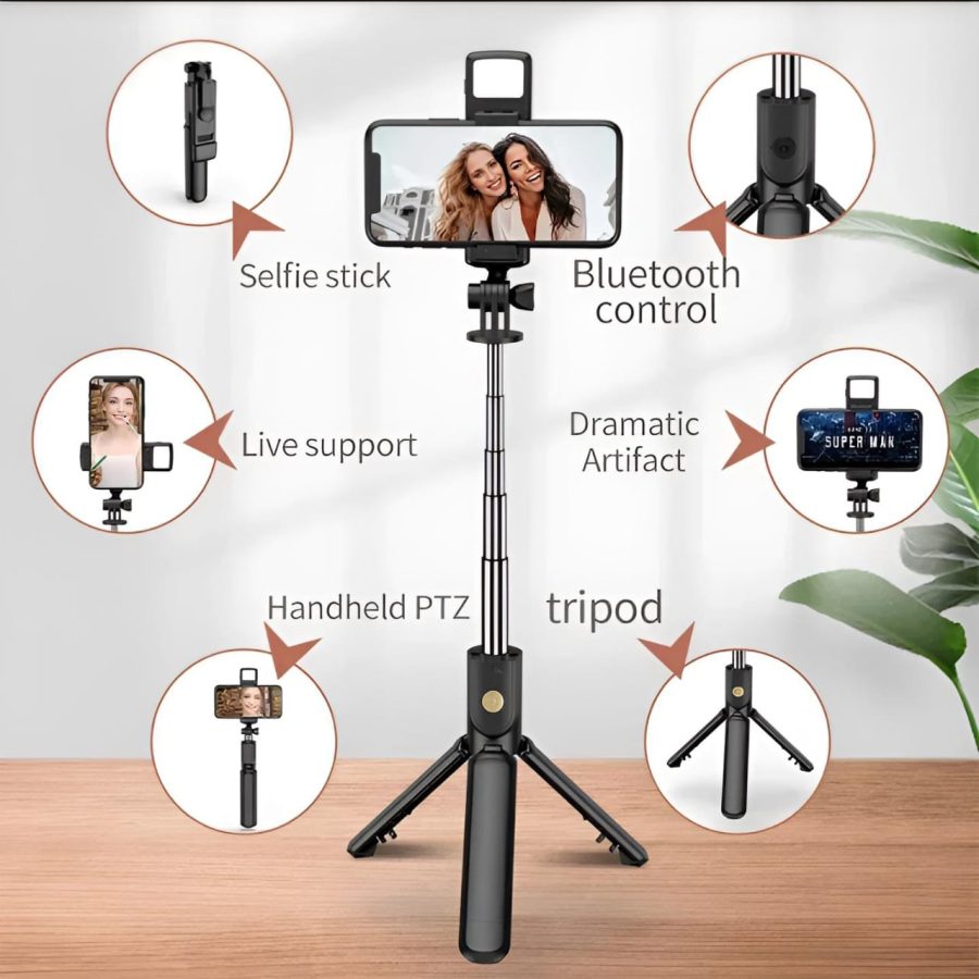 Smart Selfie Stick & Tripod
