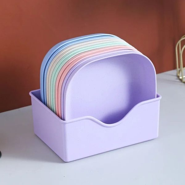 Plastic Household Dining Plates
