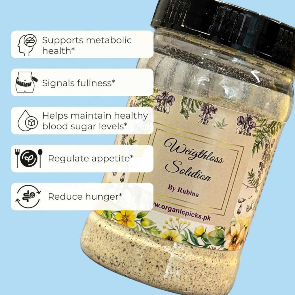 Natural weight loss herbal formula