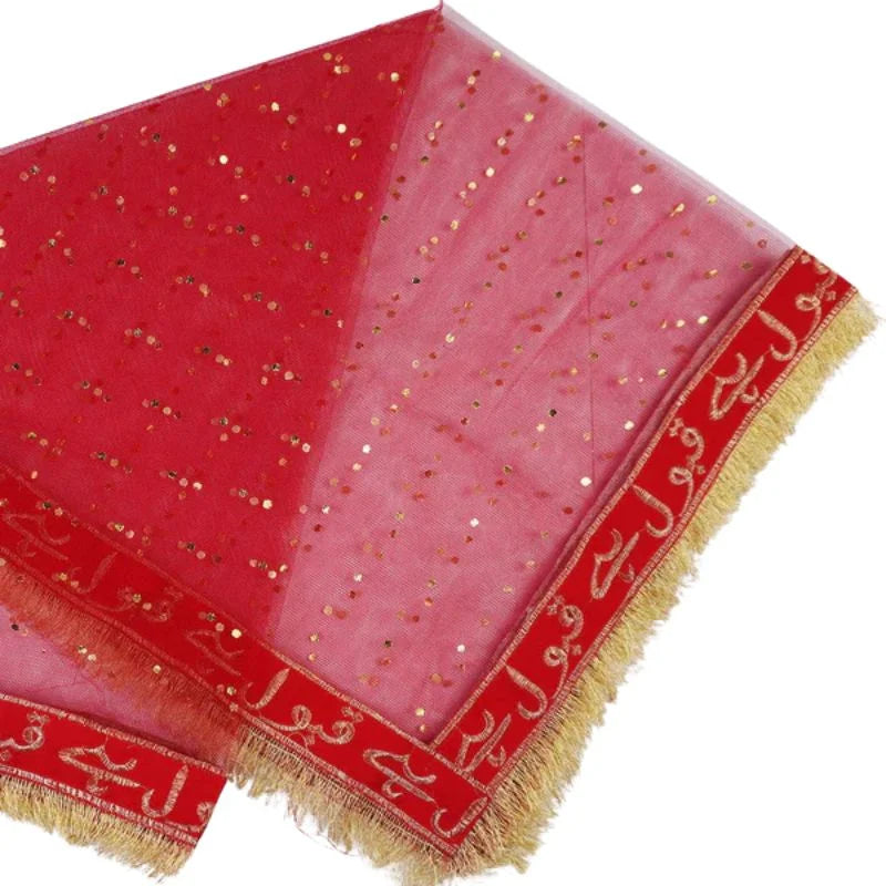 Qabool Hai Bridal Embroidered Net Dupatta