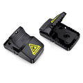 Fast-action reusable plastic mouse trap