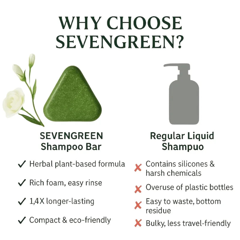 Plant-based herbal shampoo bar