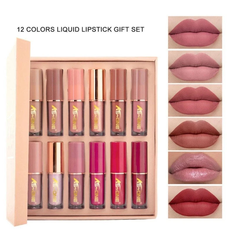 Matte liquid lipstick set