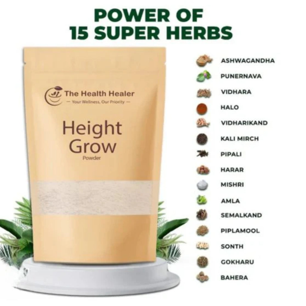 Natural height growth powder