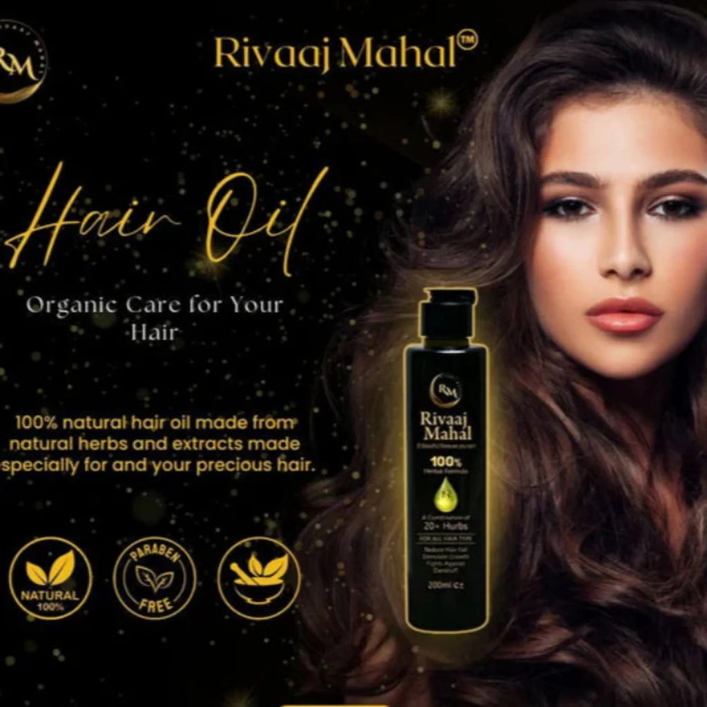 Herbal nourishing hair oil