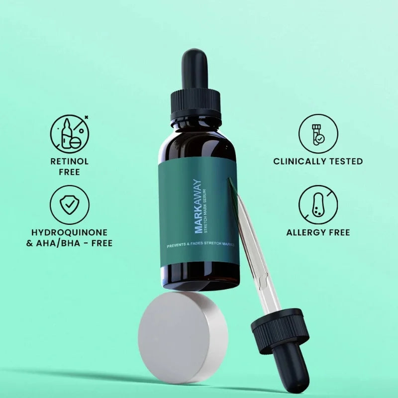 Herbal stretch mark serum