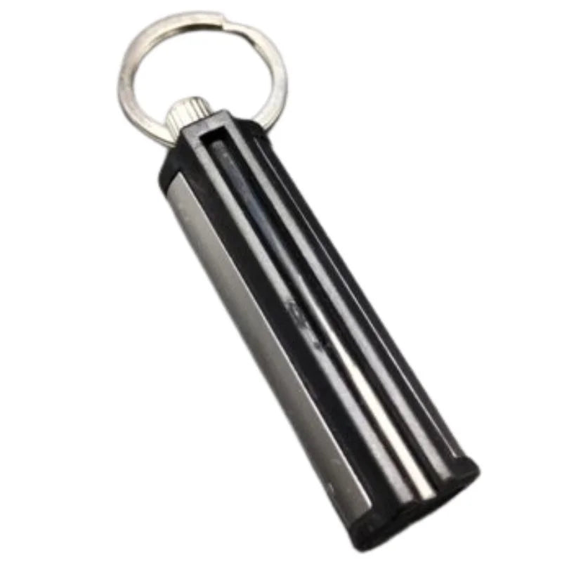 Permanent Match Striker Flint Stone Lighter with Keychain