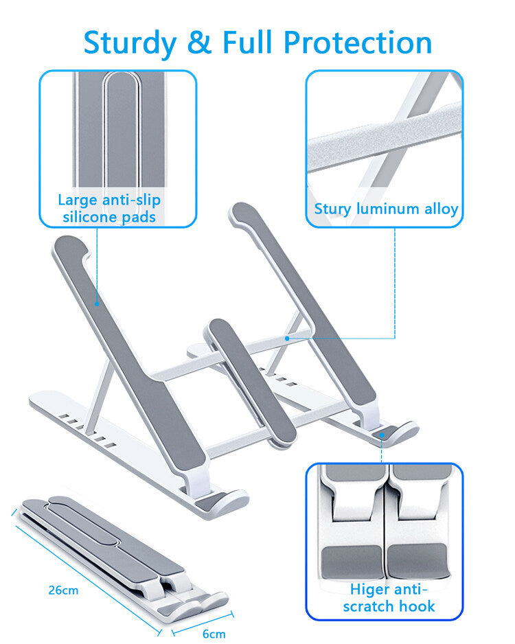 Laptop Stand with High Quality Plastic