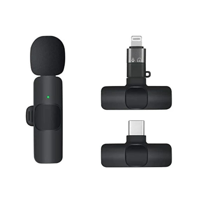 Crystal-clear wireless lavalier microphone