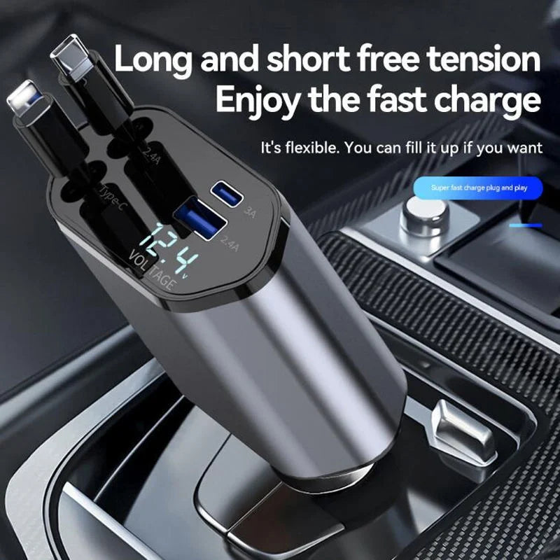 Fast charging car adapter