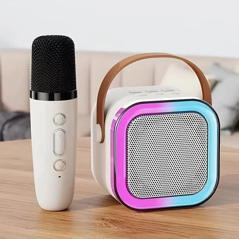 Portable karaoke speaker system