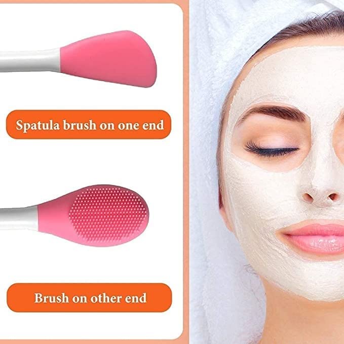 Smart Double-Ended Silicone Brush