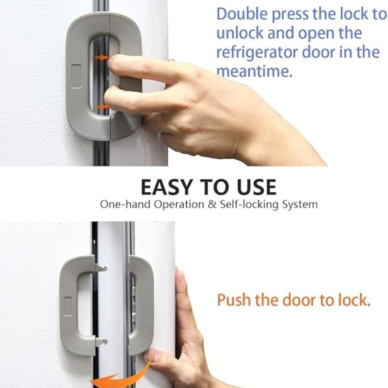 Secure fridge, protect kids