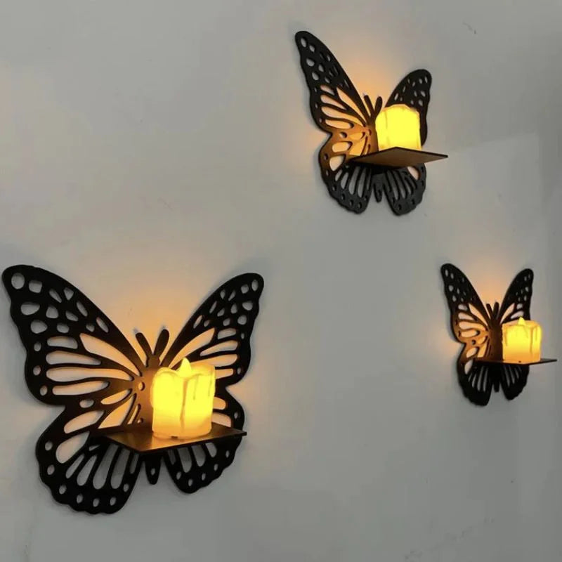 Elegant butterfly wall shelf for stylish home décor