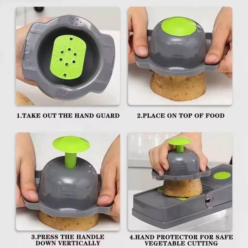 Fast slicing, chopping, shredding