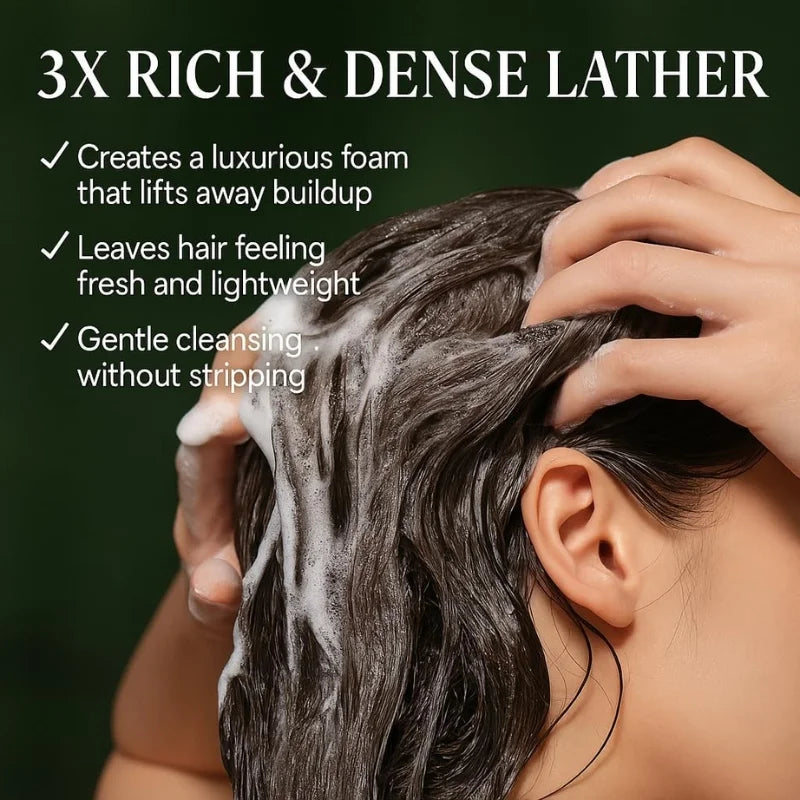 Plant-based herbal shampoo bar
