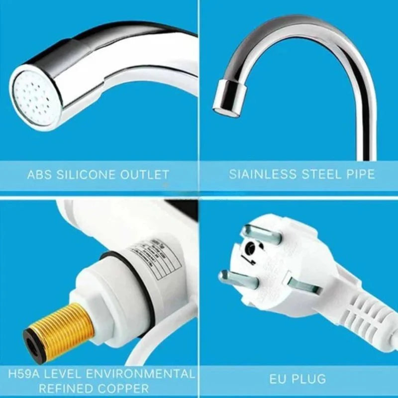 Electric Instant Heating Faucet | Plastic Handle