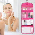 Travel Roll-Up Hanging Cosmetic & Toiletry Organizer Bag