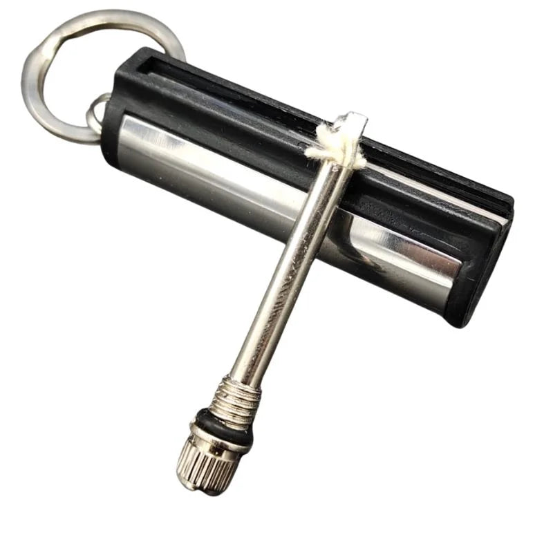 Permanent Match Striker Flint Stone Lighter with Keychain