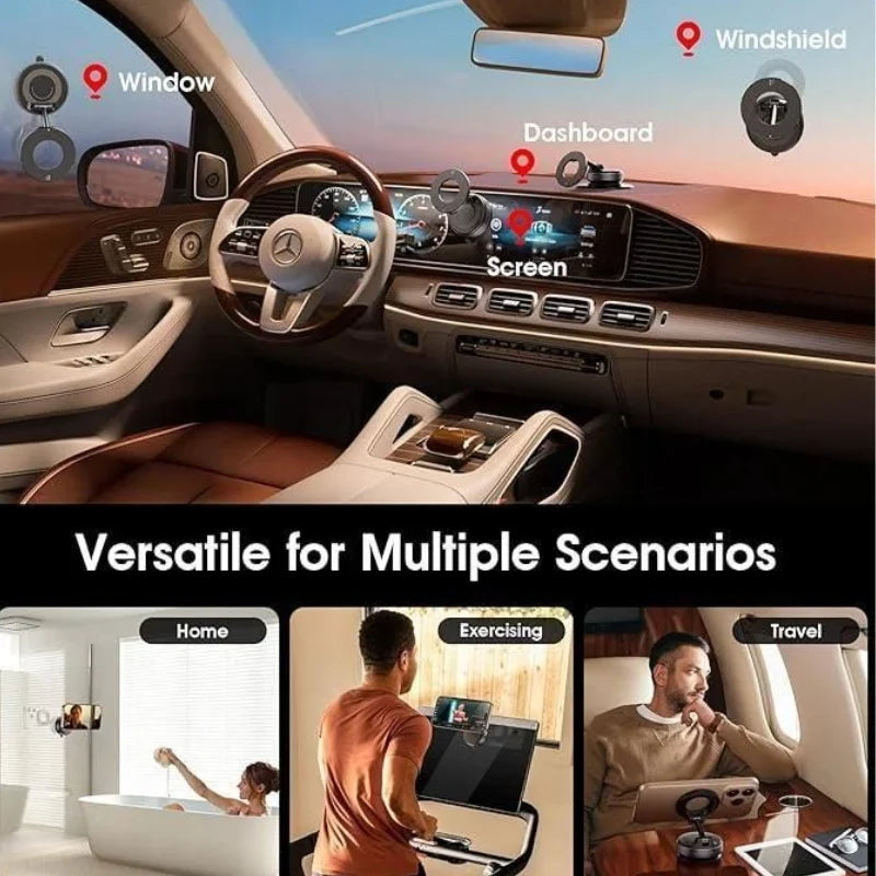 Universal foldable phone holder
