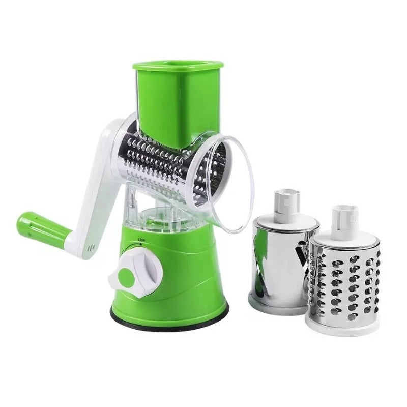 Manual vegetable slicer grater