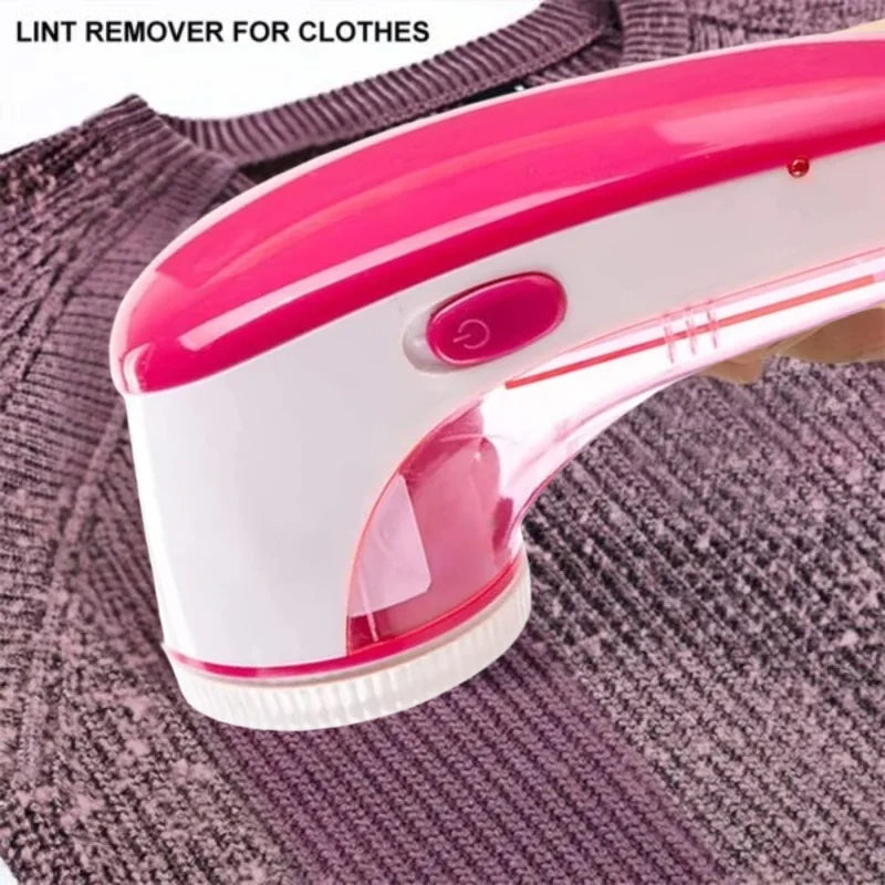 Compact lint and fabric remover