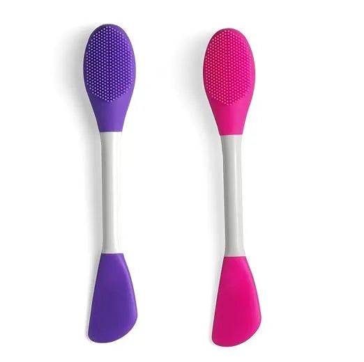 Smart Double-Ended Silicone Brush