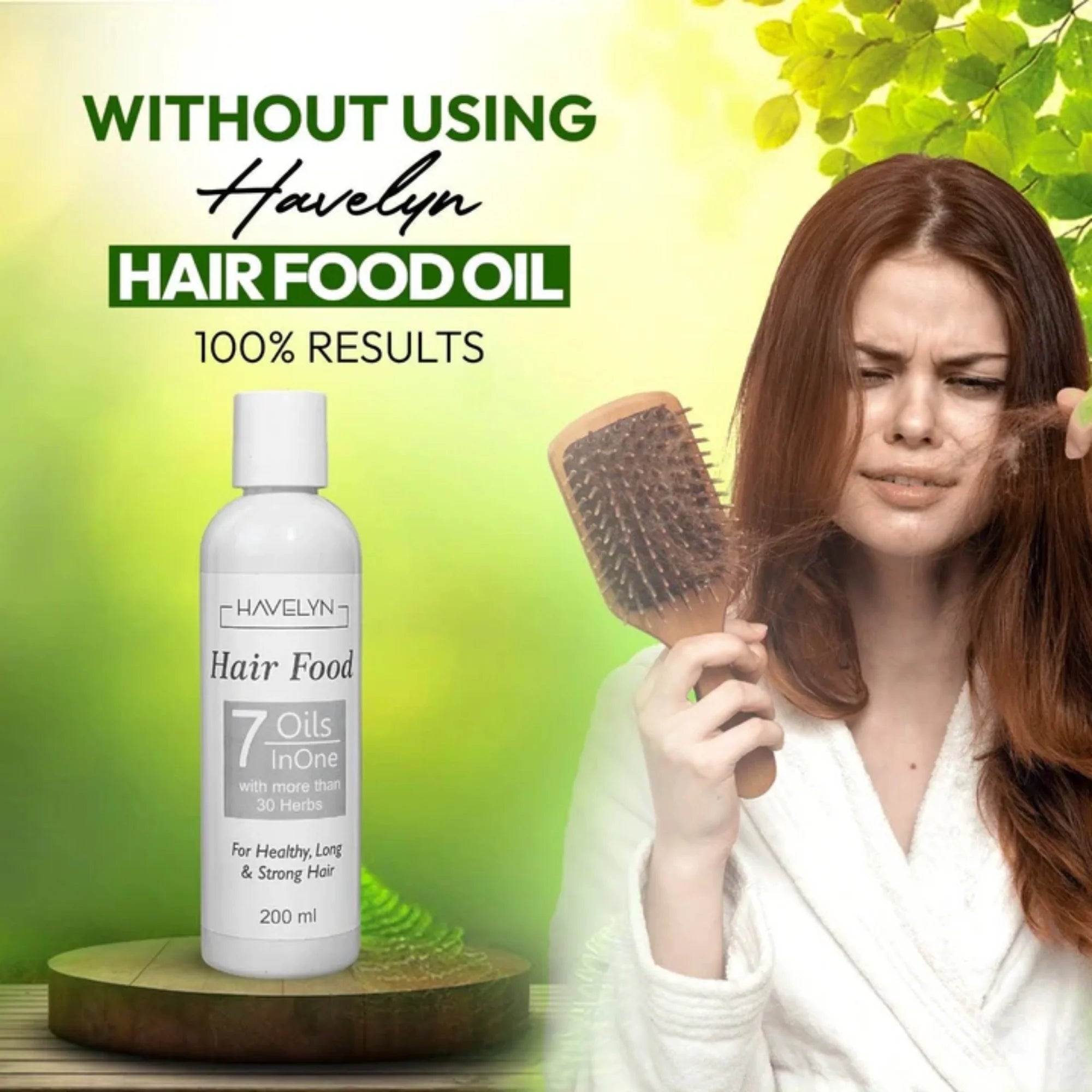 Nourishing herbal hair oil