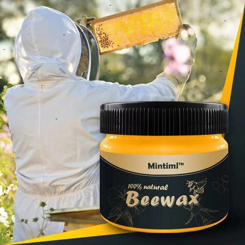 Natural polish for restoring wooden furniture