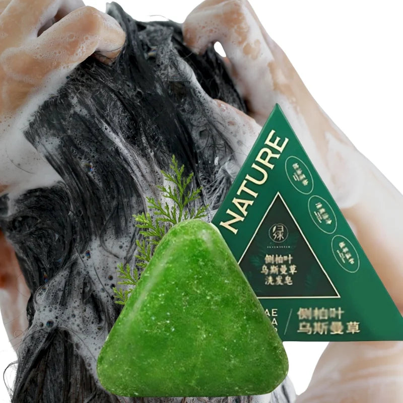 Plant-based herbal shampoo bar