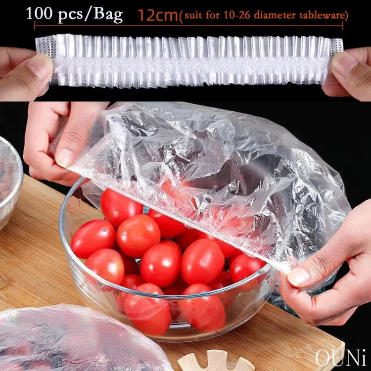 100pc Disposable Cling Film Cover Household