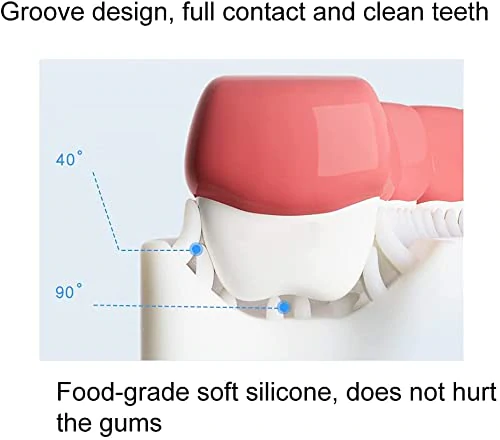 1 PC - 360 Degree U-Shaped Baby Toothbrush