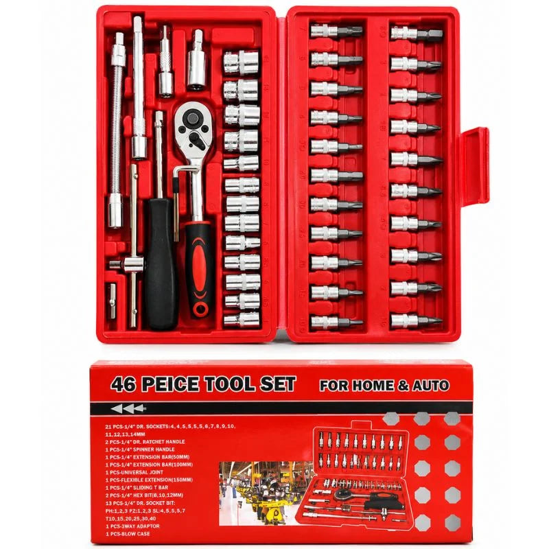 46-Piece Socket Wrench Set