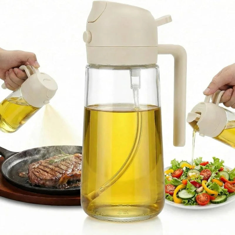 Oil Spray Bottle & Dispenser