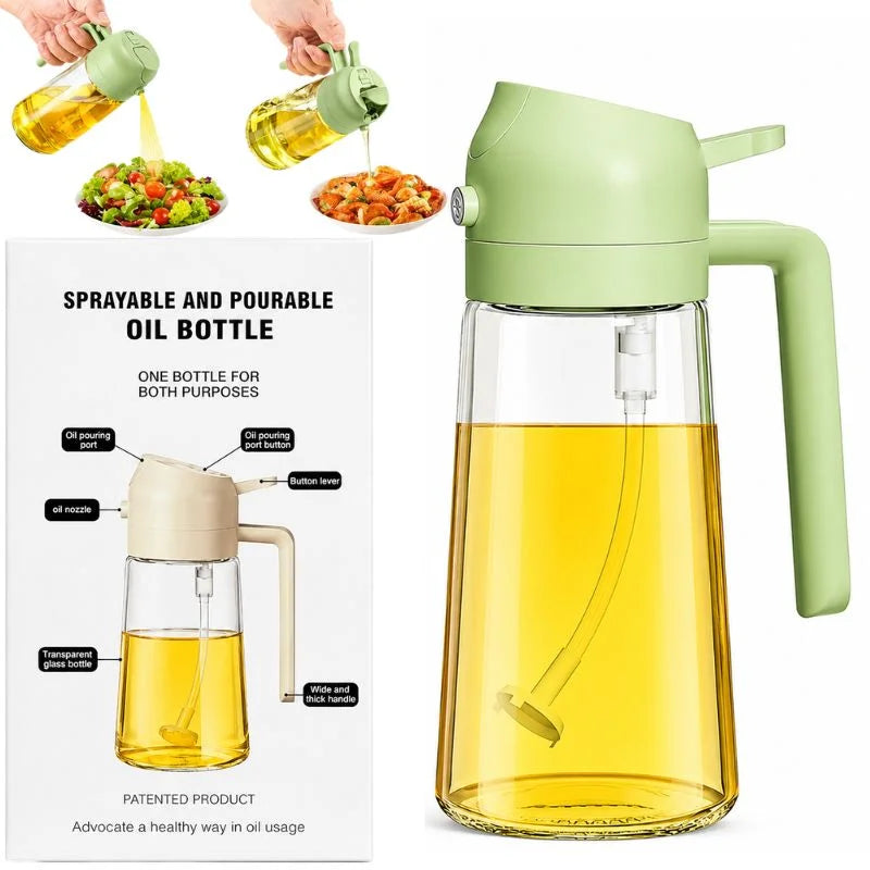 Oil Spray Bottle & Dispenser